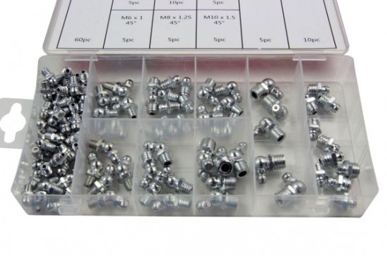 Vetnippel assortiment in assortiments doos 110-delig